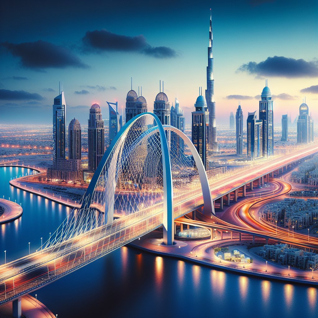 Iconic Bridges of Dubai: Blending Function with Architectural Beauty