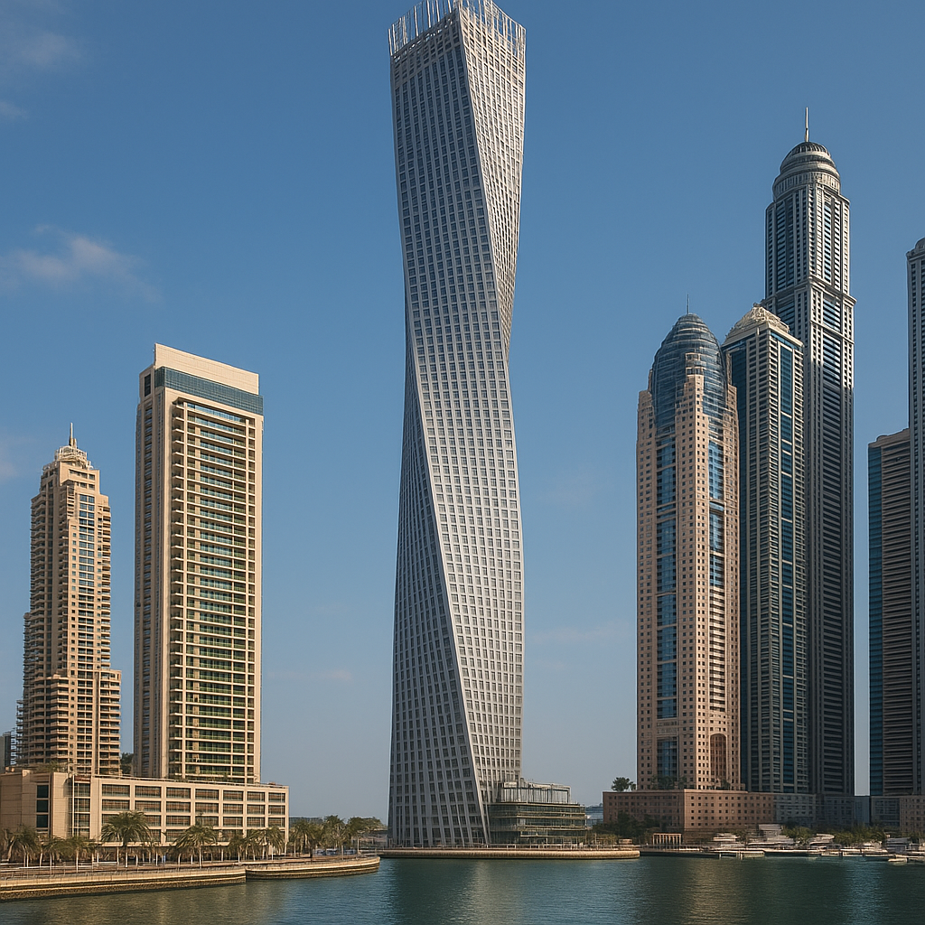 Cayan Tower – Dubai Marina