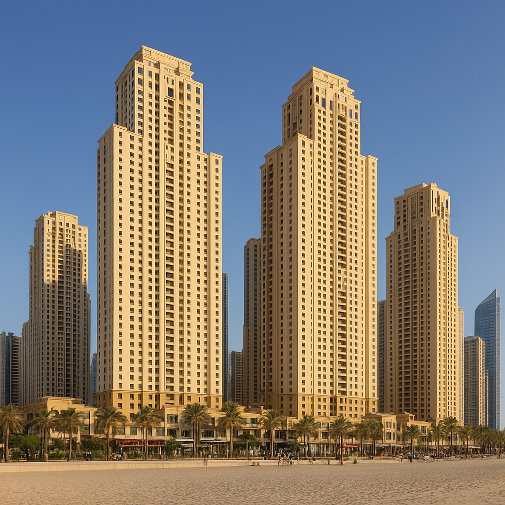 Jumeirah Beach Residence Sadaf Towers – JBR