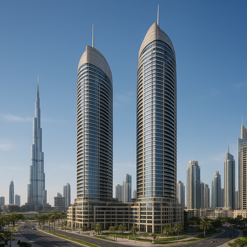 BLVD Crescent Towers – Downtown Dubai