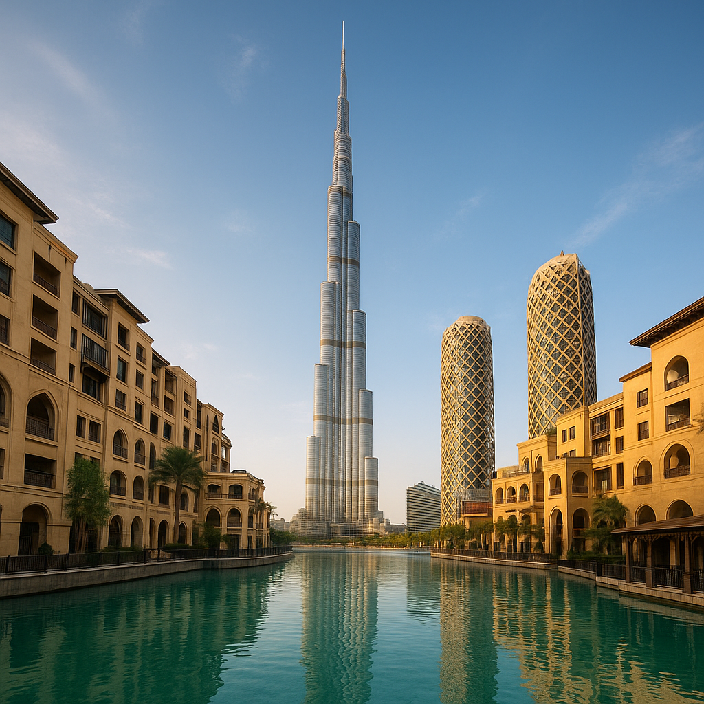 Downtown Dubai Al Bahar Towers (Souk Al Bahar area) – Downtown Dubai