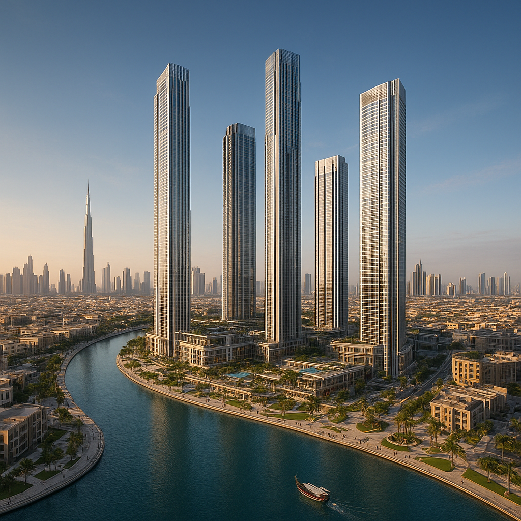 Dubai Creek Area Dubai Creek Residences Towers – Dubai Creek Harbour