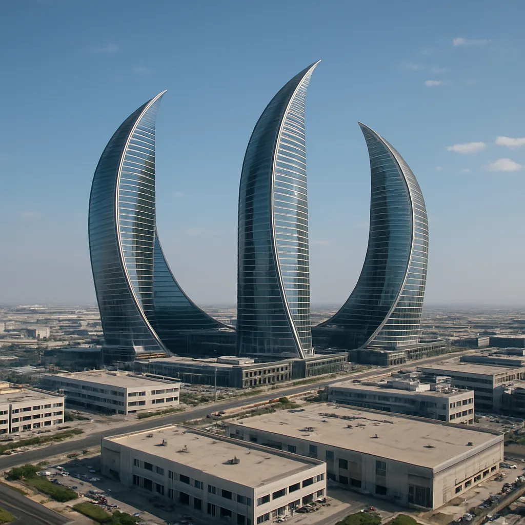 Crescent Towers – Production City