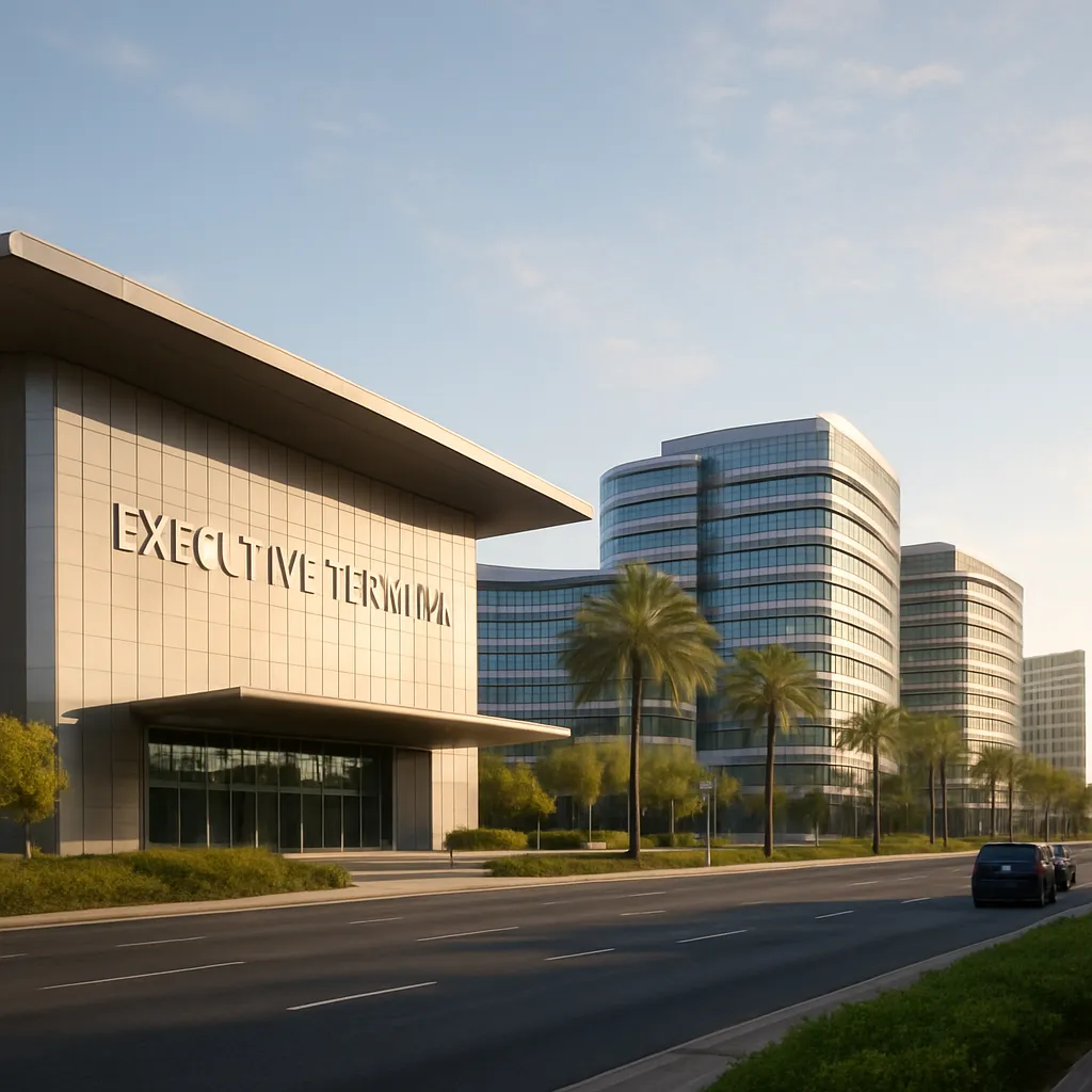 Dubai Airport Executive Terminal – Airport District