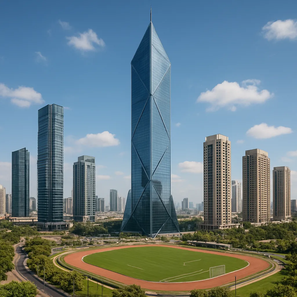 The Diamond Tower – Sports City